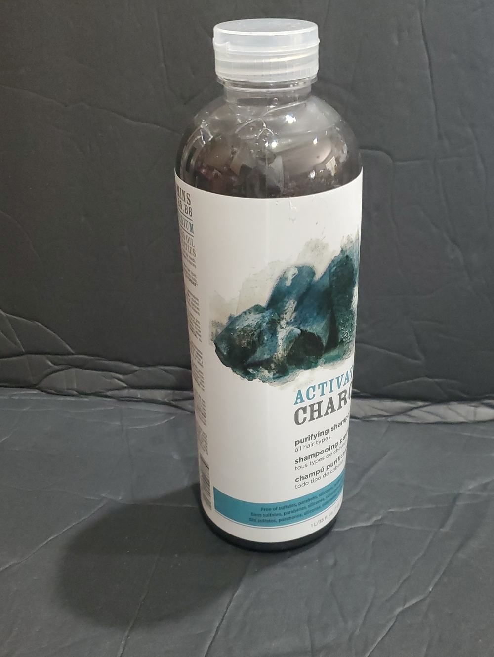 Rusk PureMix Activated Charcoal Purifying Shampoo new